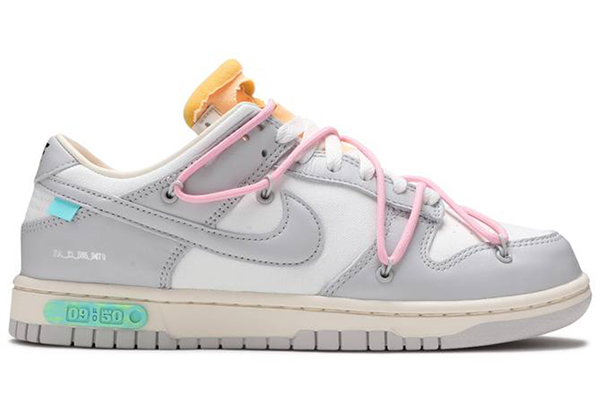 Lot 09 Of 50 Off White X Dunk Low DM1602 109